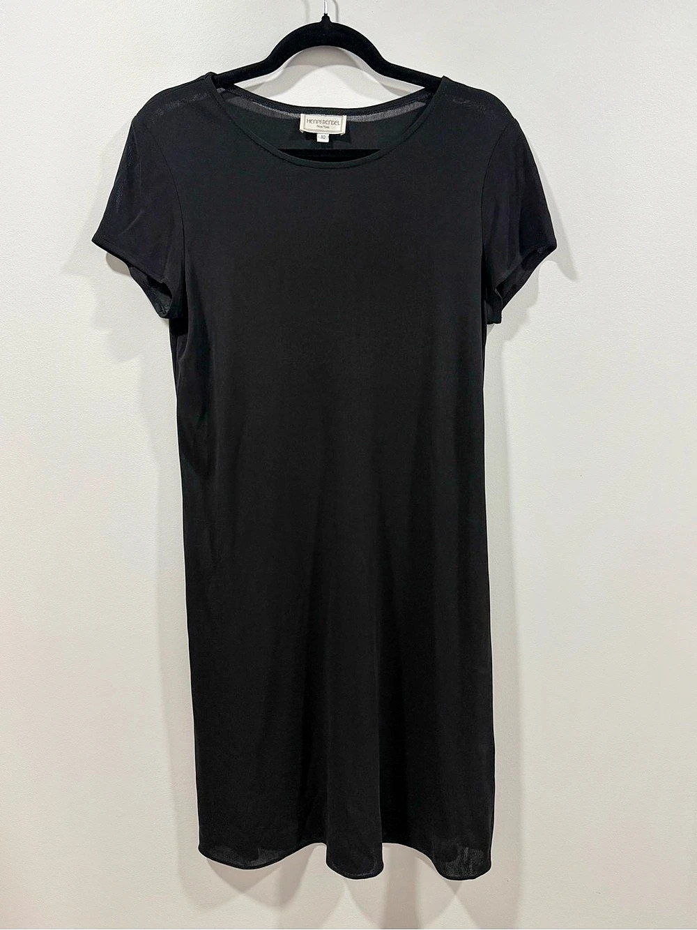 Henri Bendel Black Mini Dress Size 10 Vintage